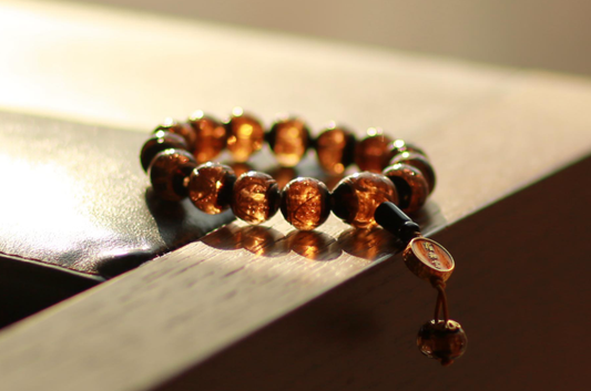 Incense Ash Glazed Bracelet