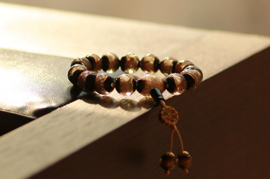 Incense Ash Glazed Bracelet