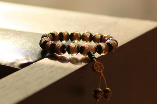 Incense Ash Glazed Bracelet